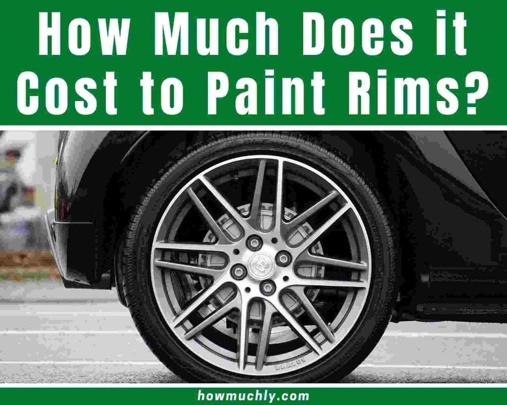How Much Does it Cost to Paint Rims